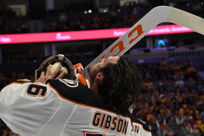 Gibson on GIBBY TIME- Anaheim Ducks